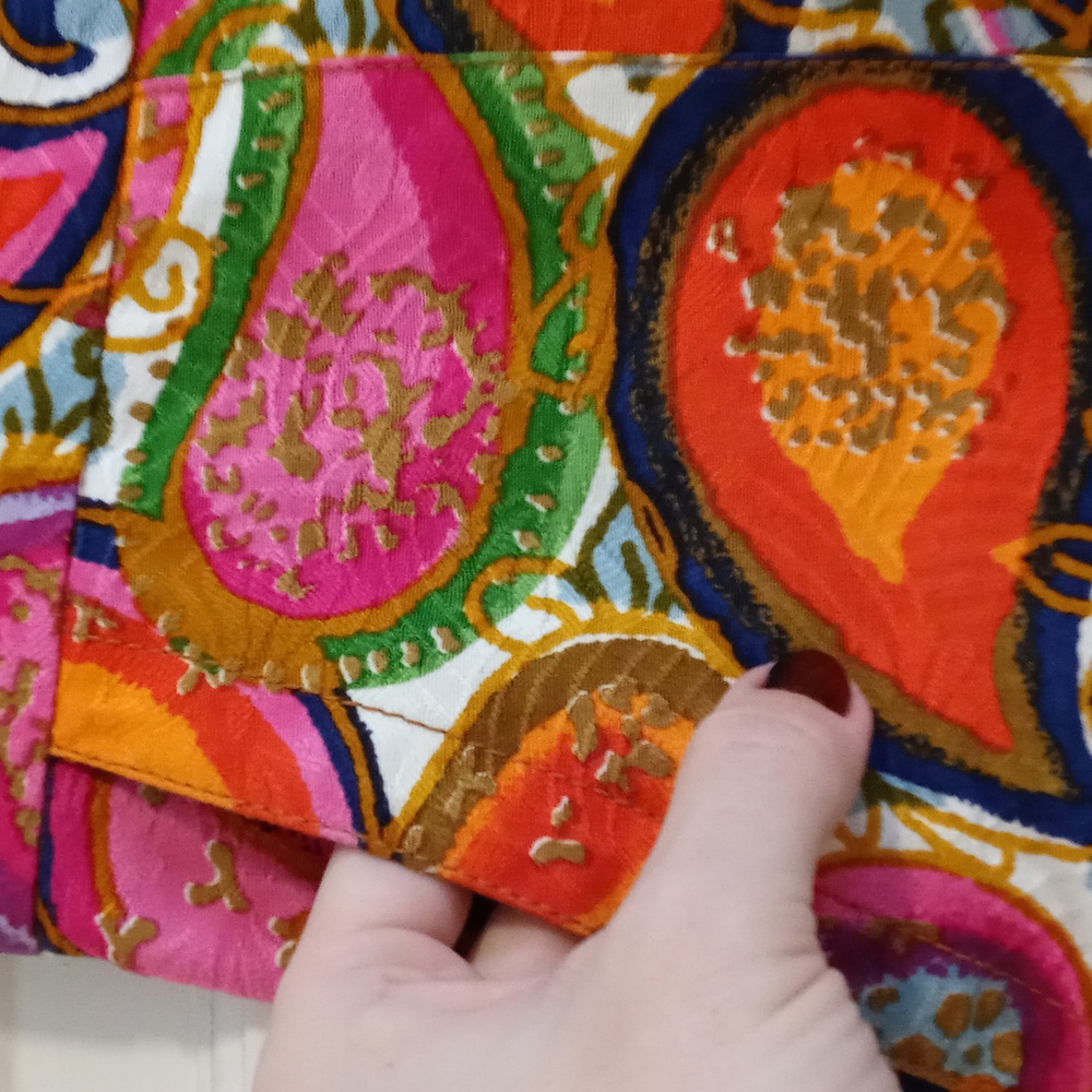 🧡Mr. Turk🧡 - Multicolor Paisley Print Jacquard Cotton Short - Picture 6 of 14
